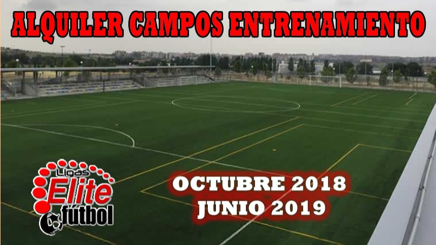 ALQUILER CAMPOS ENTRENAMIENTO